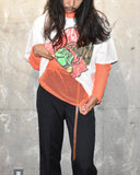 Vintage 1990s “Orange” Mesh Long Sleeve T-shirt