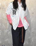 Vintage 1990s “Pink” Mesh Long Sleeve T-shirt