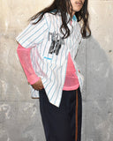 Vintage 1990s “Pink” Mesh Long Sleeve T-shirt