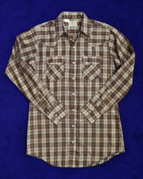 Vintage《DEE CEE BRAND》1970s Gold Glitter Western Shirt