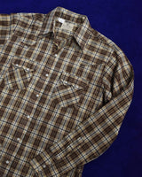Vintage《DEE CEE BRAND》1970s Gold Glitter Western Shirt