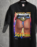 Vintage《JERZEES》1990s “I LOVE ME SOFT TAIL” EASYRIDERS T-shirt