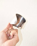 Vintage Mexican Silver 925 Wide Cuff Bangle