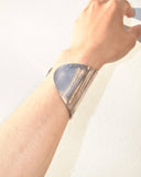 Vintage Mexican Silver 925 Wide Cuff Bangle