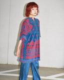 Vintage 1960s《Sears》Patterned Pullover Pile Shirt