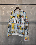 Vintage 1990s《Mickey&Co.》"Mickey Mouse" Reversible Sweatshirt