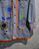 Vintage《JC Penney》1970s Patchwork Chambray Shirt