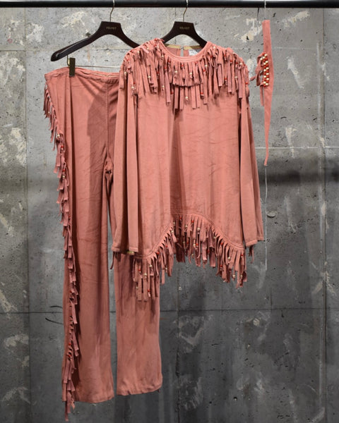 Vintage 1970s Beads&Fringe Set-up