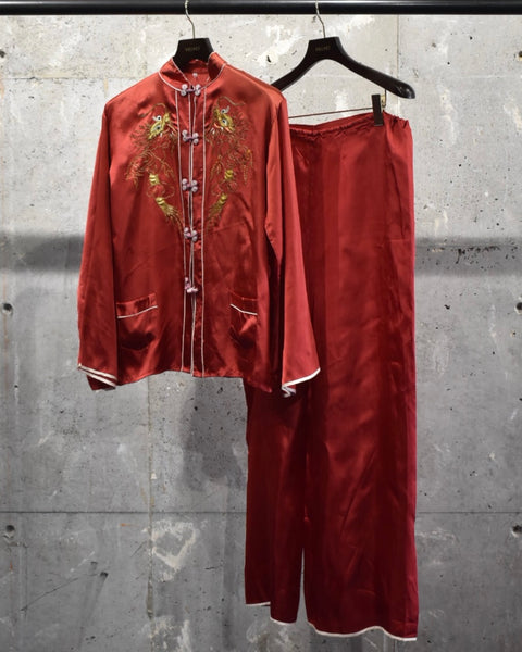 Vintage China Shirt&Pants Set-up
