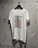 Vintage《Hanes》1970s “Beach Girl” Photo T-shirt