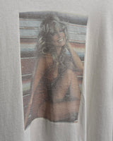 Vintage《Hanes》1970s “Beach Girl” Photo T-shirt