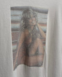 Vintage《Hanes》1970s “Beach Girl” Photo T-shirt