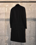 Vintage 1930s-1940s Velvet Collar Classic Chesterfield Coat