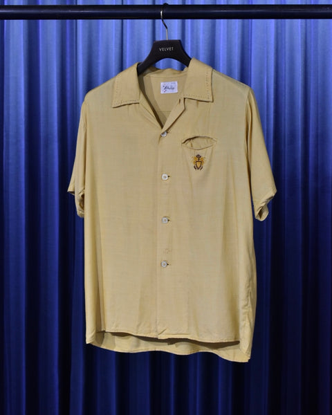 Vintage《Nelson Paige》1960s Rayon Short-sleeve Shirt