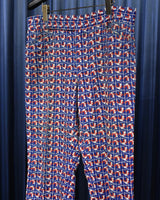 Vintage 1960s All-over Pattern Pants