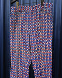 Vintage 1960s All-over Pattern Pants
