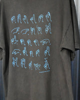 Vintage《GLOBAL》1990s Sign Language T-shirt