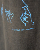 Vintage《GLOBAL》1990s Sign Language T-shirt