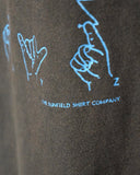 Vintage《GLOBAL》1990s Sign Language T-shirt
