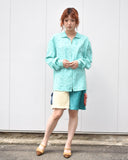 Vintage《MANASTASH》Crazy Pattern Fleece Shorts