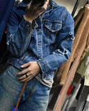 Vintage 1960s《Levi's》“71205” big E Denim tracker jacket