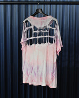 Vintage《TRENDS》1990s Handmade Mesh Tie-dye T-shirt
