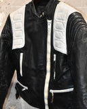 Vintage 1990s《BELMO》Multi-Zip Leather Motocross Jacket