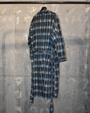 Vintage 1960s《Customode》Checked Gown Coat
