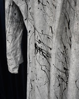 Vintage Splash Painted Paper Jump Suit