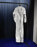 Vintage Splash Painted Paper Jump Suit
