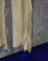 Vintage《RALPH LAUREN》Fringe Leather Flare Pants