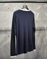Vintage《PLYMOUTH》1970s Tuxedo Trompe Print Long Sleeve Shirt