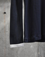 Vintage《PLYMOUTH》1970s Tuxedo Trompe Print Long Sleeve Shirt
