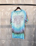 Vintage 1990s《FRUIT OF THE LOOM》 "YES" Tie-dye Band T-shirt