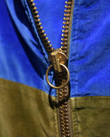 Vintage《DAVINCI》1960s Velour Half-zip s/s Pull Over