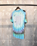 Vintage 1990s《FRUIT OF THE LOOM》 "YES" Tie-dye Band T-shirt
