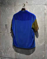 Vintage《DAVINCI》1960s Velour Half-zip s/s Pull Over