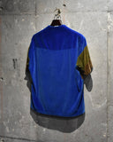 Vintage《DAVINCI》1960s Velour Half-zip s/s Pull Over