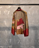 Vintage 1970s-1980s《KARIE PATTERSON FOR Sansappelle》"100% Silk" Three-piece