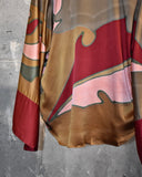 Vintage 1970s-1980s《KARIE PATTERSON FOR Sansappelle》"100% Silk" Three-piece
