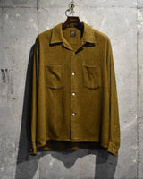 Vintage《VAN HEUSEN》1960s-1970s Acryl Wool Open-collar Shirt