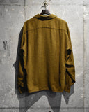 Vintage《VAN HEUSEN》1960s-1970s Acryl Wool Open-collar Shirt