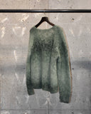 Vintage 1960s-1970s "Handmade" Mohair V-Neck Knit