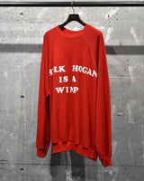 Vintage《Tultex》1980s "HULK HOGAN IS A WIMP" Sweatshirts