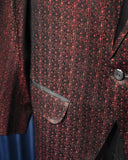 Vintage 1960s Red Glitter Tailored Jacket