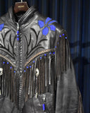 Vintage 1970s Fringe Leather Jacket