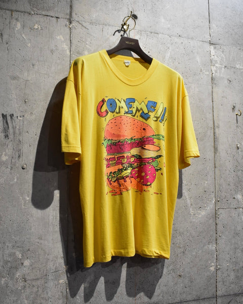 Vintage 1990s “COMEME” Hamburger T-shirt