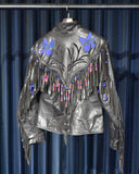 Vintage 1970s Fringe Leather Jacket