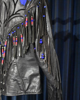 Vintage 1970s Fringe Leather Jacket