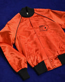 Vintage《California》1970s-1980s “Playing Cards” Red Satin Jacket
